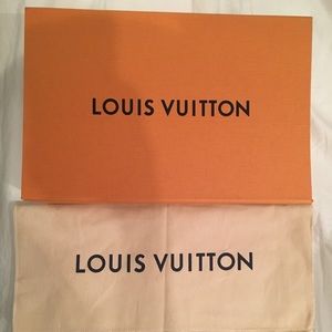 Louis Vuitton storage box with dust bag
